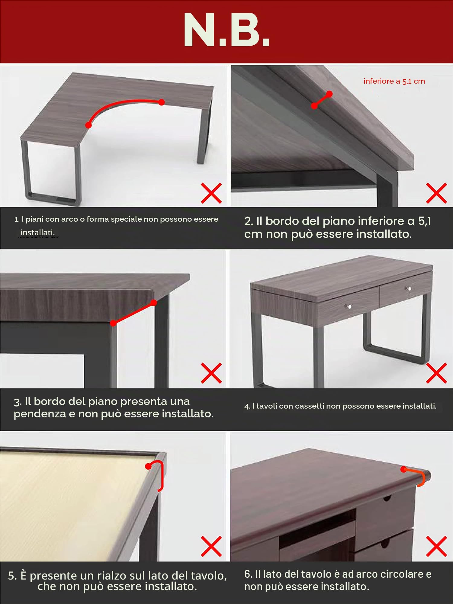 Bracciolo per computer per scrivania, adatto per scrivanie da ufficio, robusto supporto per braccio per mouse, estensione per scrivania per computer, adatto per casa e ufficio, nero, L