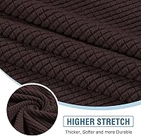 Vista 229 de H.VERSAILTEX 2025 New Sectional Couch Covers 8 Pieces Stretch Sofa Covers for Sectional Sofa Set Separate L Shaped Couch Cover for Both Left/Right