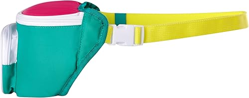 Miniatura 10 de Igloo Riñoneras retro, bolsa cruzada aislada, riñoneras de moda, paquete de cadera de viaje ajustable y ligero