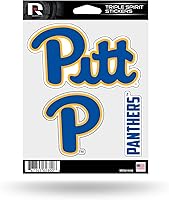 Vista 25 de Rico Industries NCAA - Lámina de adhesivos triple diseño de Alabama