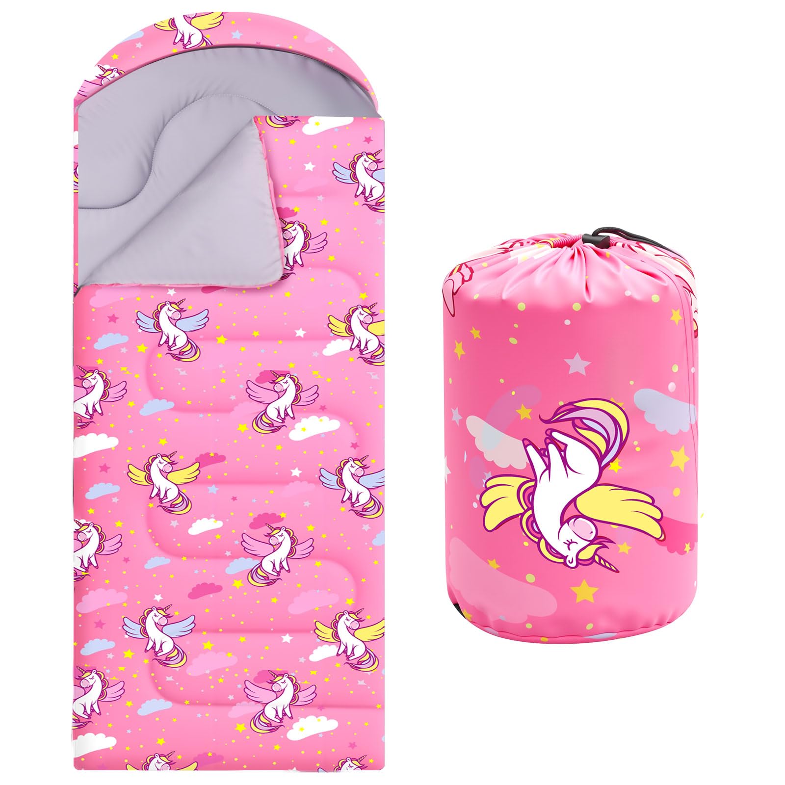 Kids Camping Sleeping Bag - Warm Waterproof Sack -8 Kids Camping Sleeping Bag - Warm Waterproof Sack -8