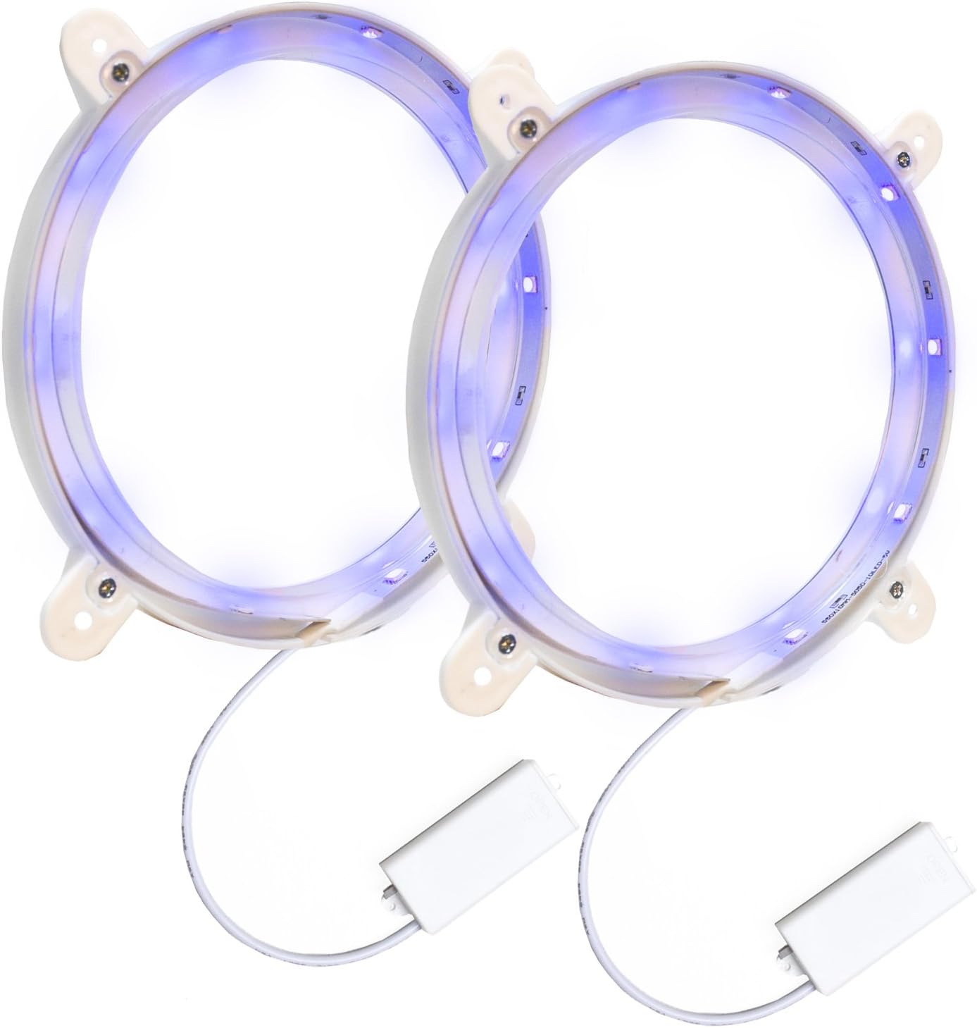 Play Platoon Cornhole Lights for Hole - LED Cornhole Lights Fit for Standard Cornhole Boards and Cornhole Bags, 2 Pack - Blue