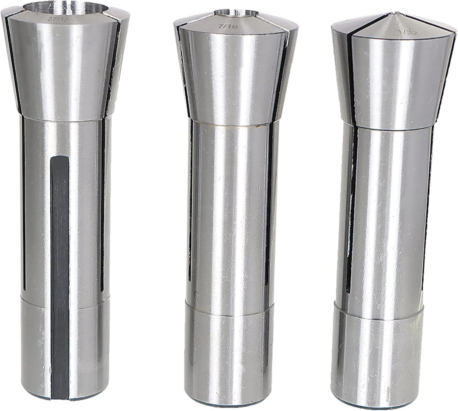 Steel Collet 1/32-1 Inch R8 Collet Kit for Milling Machine 29 Pieces