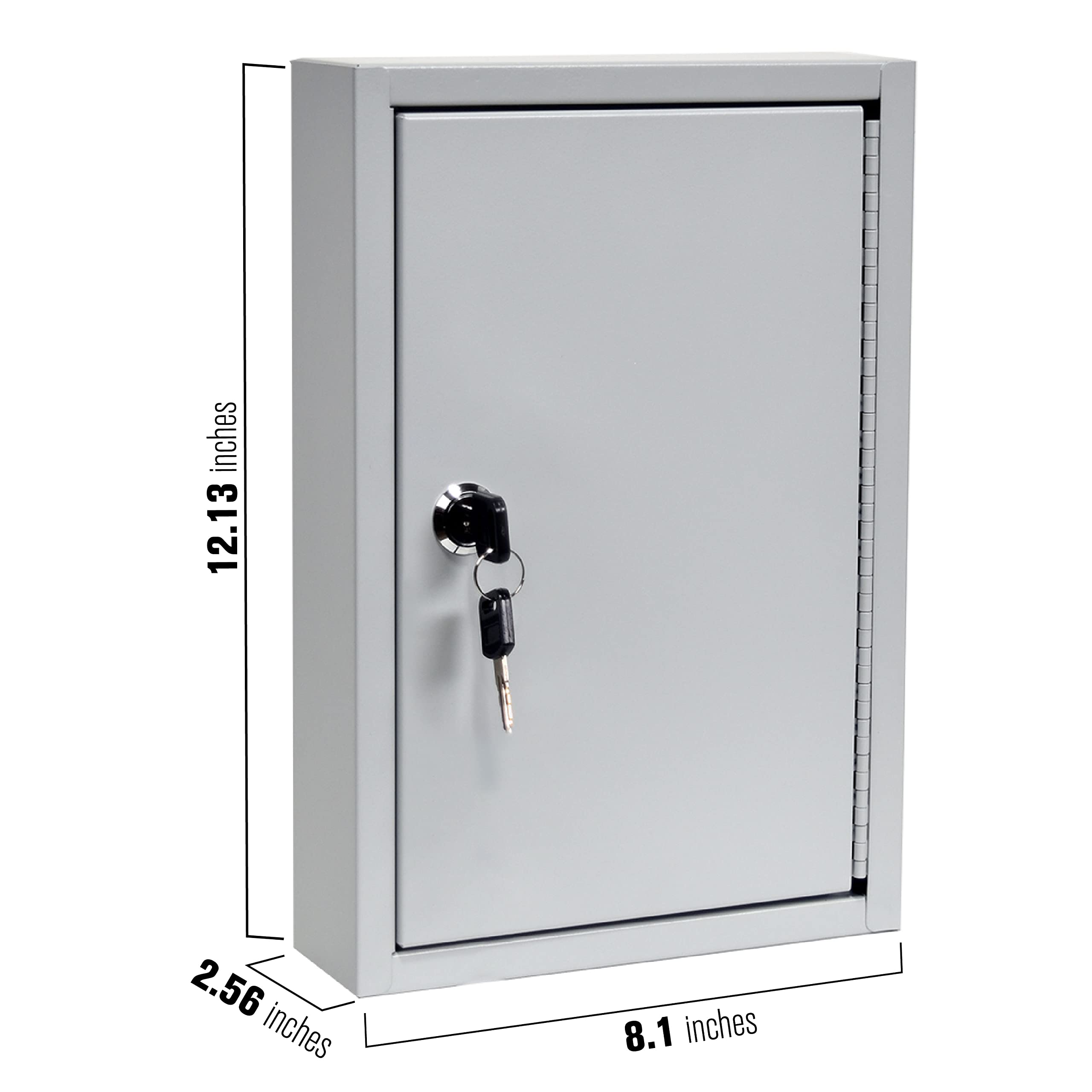Snapklik.com : STEELMASTER 30 Key Cabinet Single Lock Control Key Box ...
