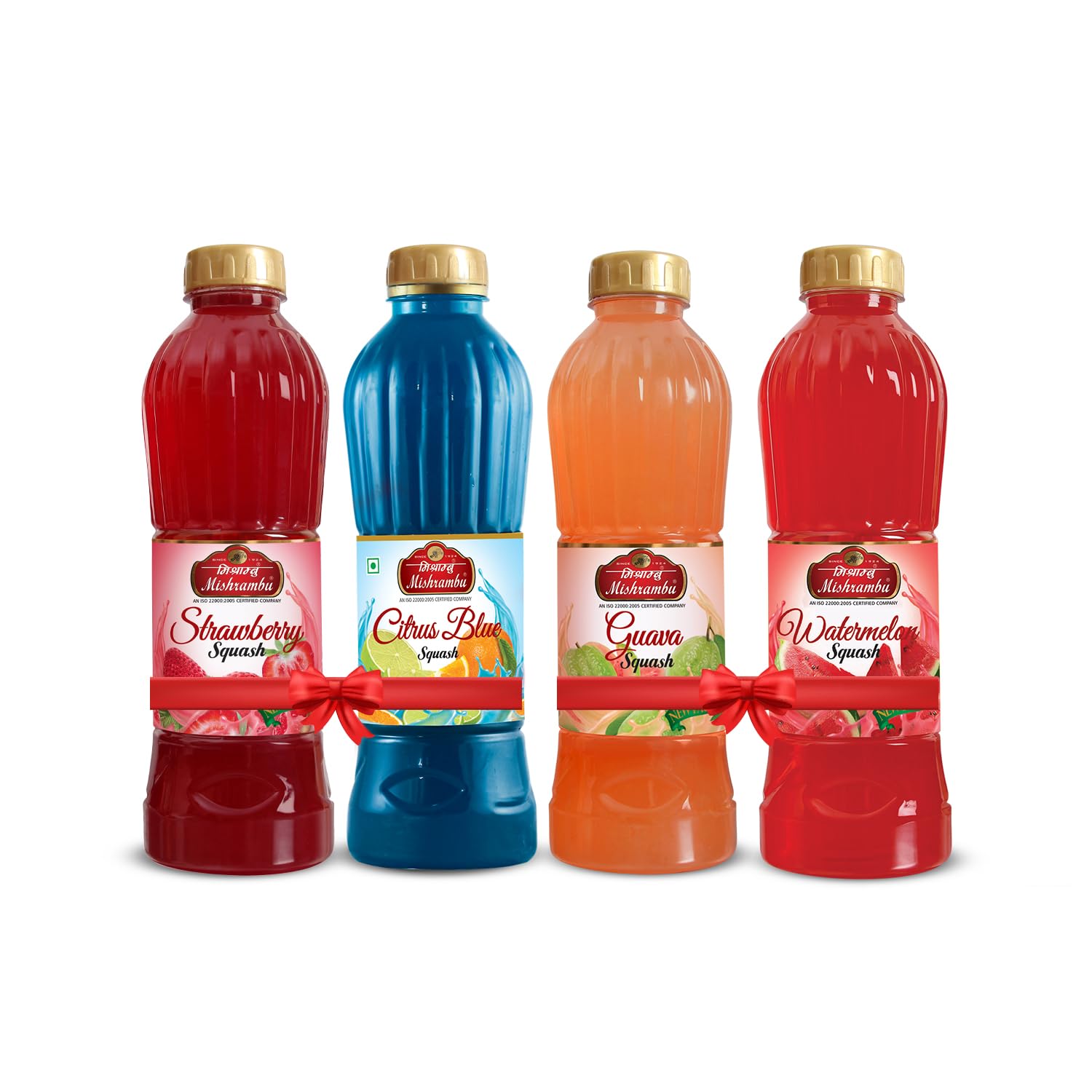 Mishrambu Squashes Free Combo of Strawberry,Citrus Blue,Guava & Watermelon (Pack of 4-750 ml each) | Refreshing Drink For Summer | Summer Drinks Sharbat | 3000 ml|Liquid (B0C897P8XQ) Amazon Price History, Amazon Price Tracker