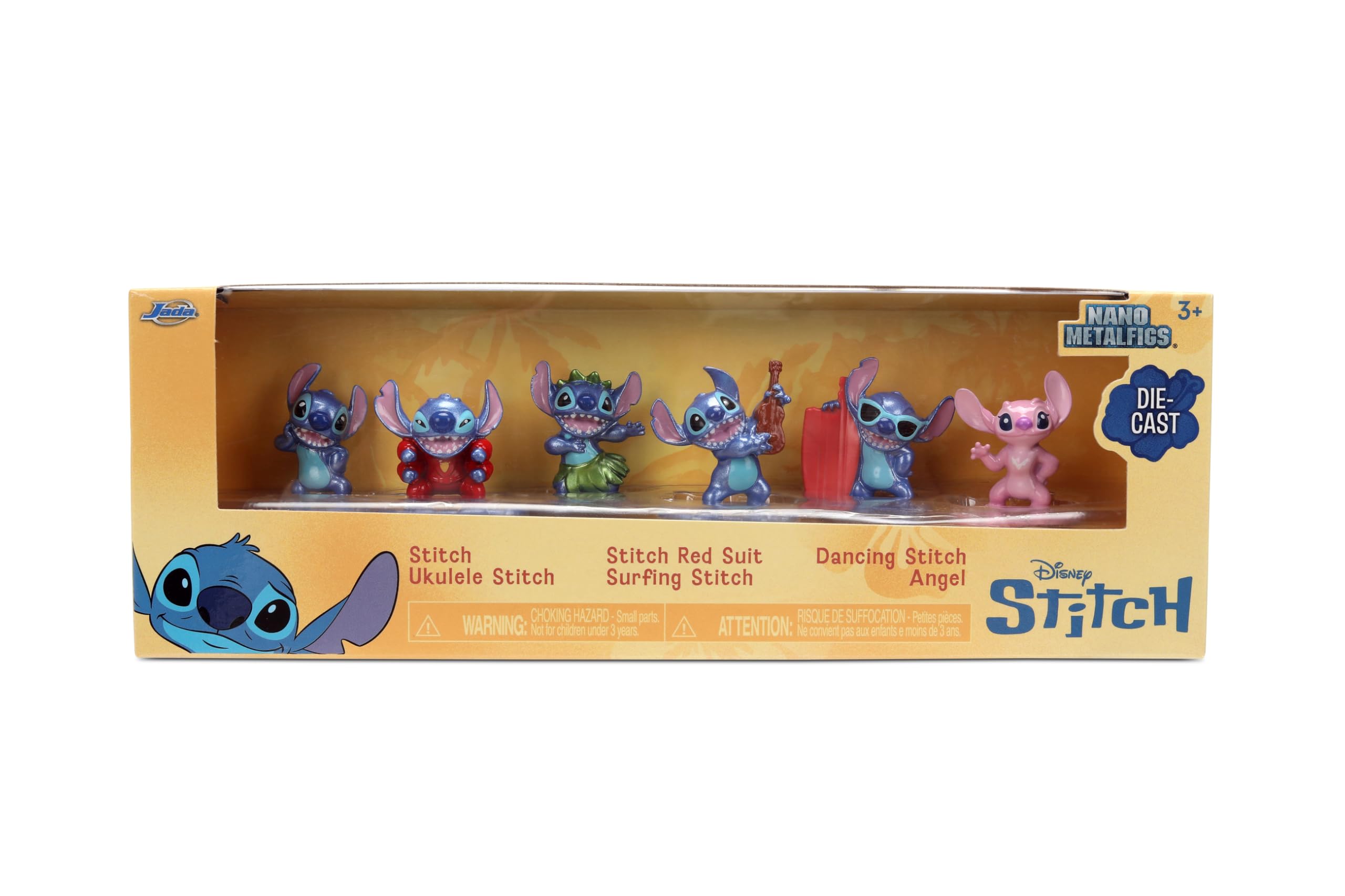 Jada STITCH NANO FIGURES 6-PACK, Likely Multicolored, With Blue as a Prominent Color, 4 cm - Image 4