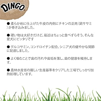Amazon | ディンゴ (Dingo) シニアオーラルボーン 犬 10本 犬 おやつ