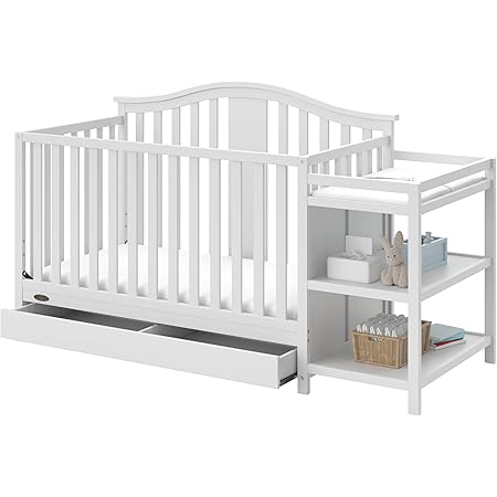 crib with changer