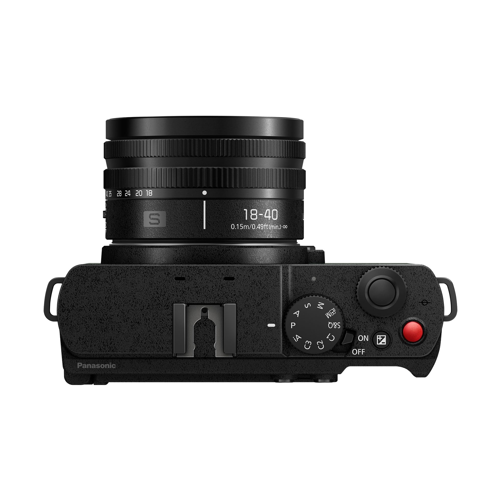 Panasonic Lumix DC-S9NE-G Videocamera mirrorless Full Frame Open Gate per vlogging, 24,2 MP, video 6K/4K, PDAF 779 punti, stabilizzazione dell'immagine,WiFi, Verde, con S-R1840E 18-40mm S Obiettivo