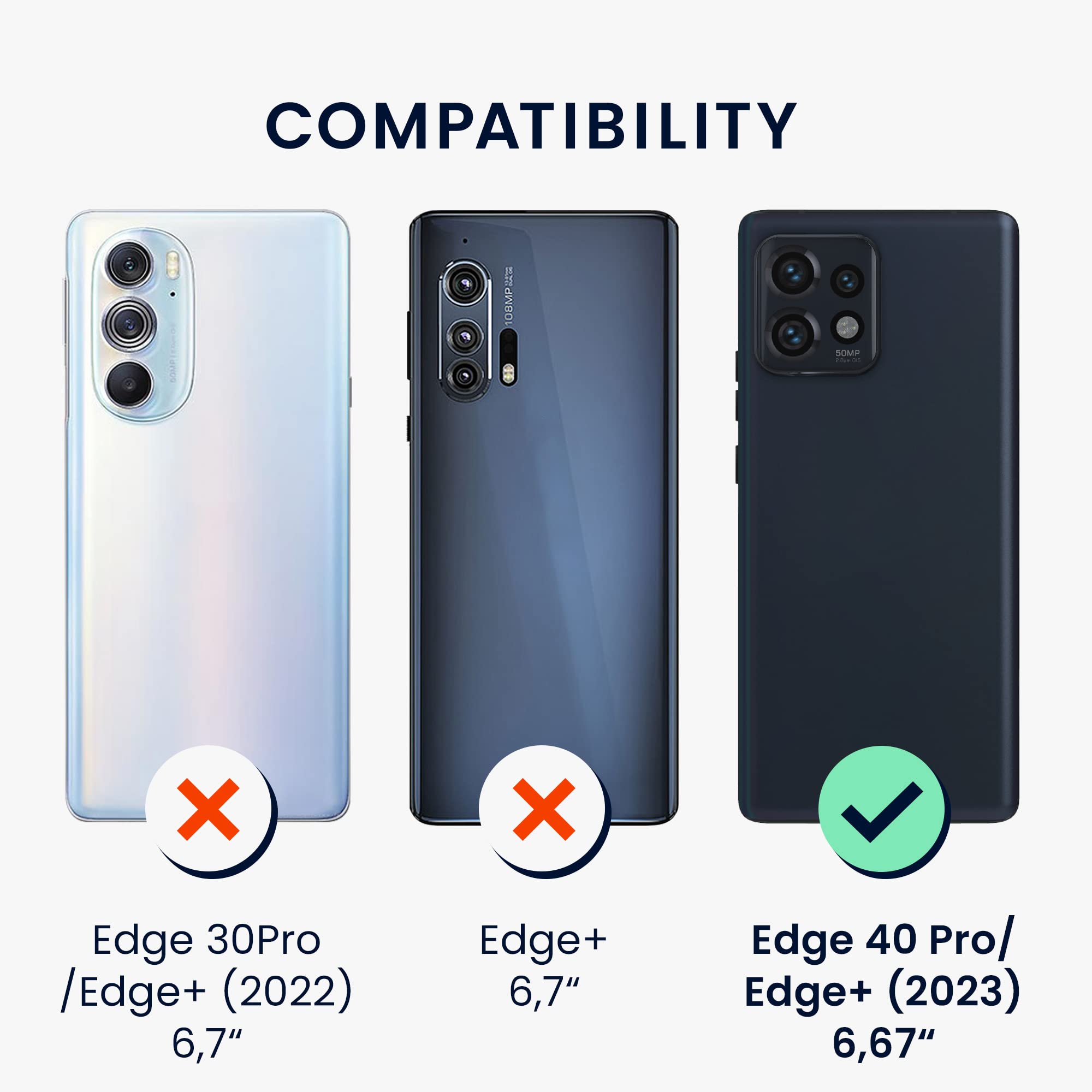 Cover Per Motorola Moto Edge 60 Fusion/Edge 60 Custodia Traslucida - Foto 14