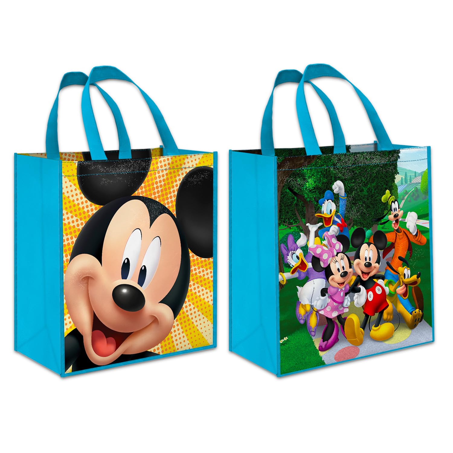 Amazon.com: Disney Mickey Tote Bags Bundle - 2 Pack Mickey 