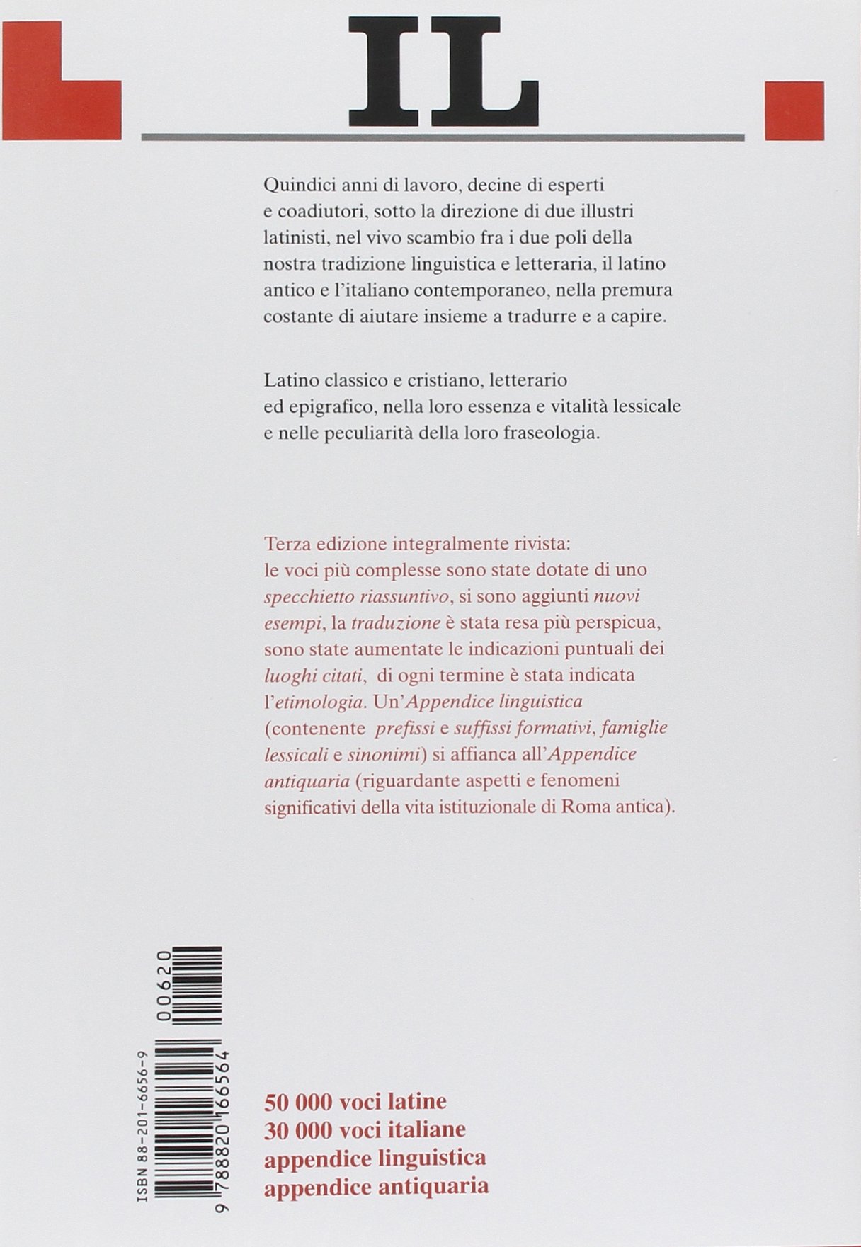 Il vocabolario della lingua latina. Latino-italiano, italiano-latino-Guida all'uso. Con CD-ROM