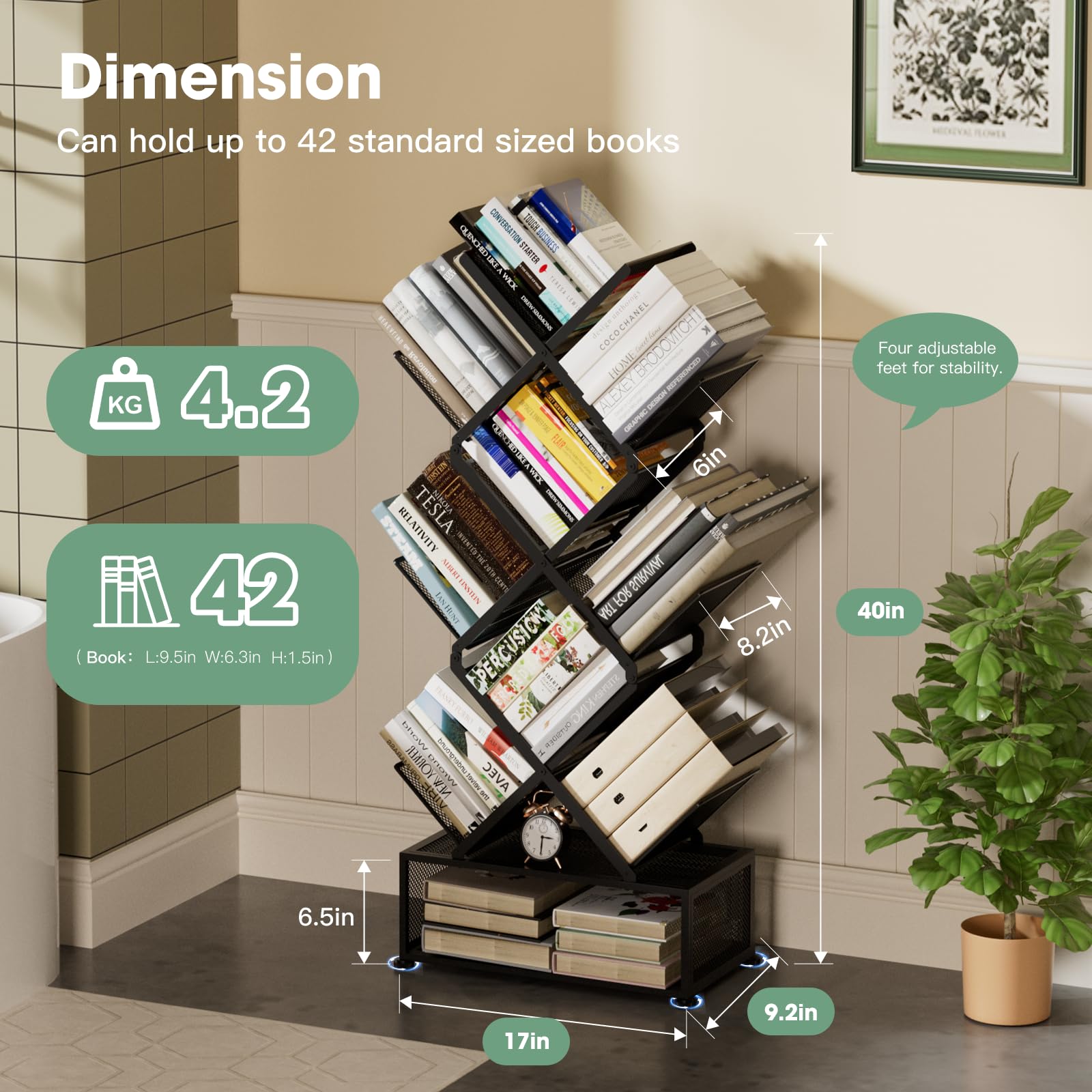 Afted rack 本棚 900x350x900mm 1U Vented 4-Point Adjustable Shelf - Kendall Howard
