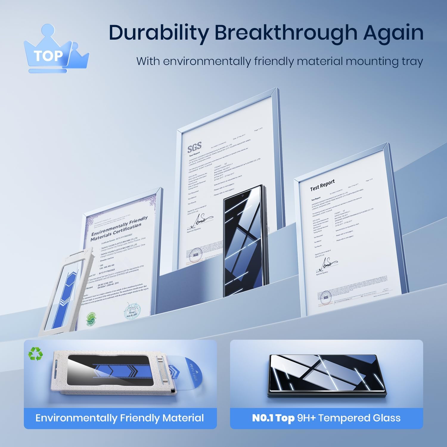 WSKEN 4 Pack Front Privacy Screen Protector for Samsung Galaxy Z Fold 7 - [24° Anti Spy] [Auto Dust Remove] [Zero Bubble] Top 9H+ Tempered Glass 12X Shatterproof Case Friendly,Easy Installation - Image 5