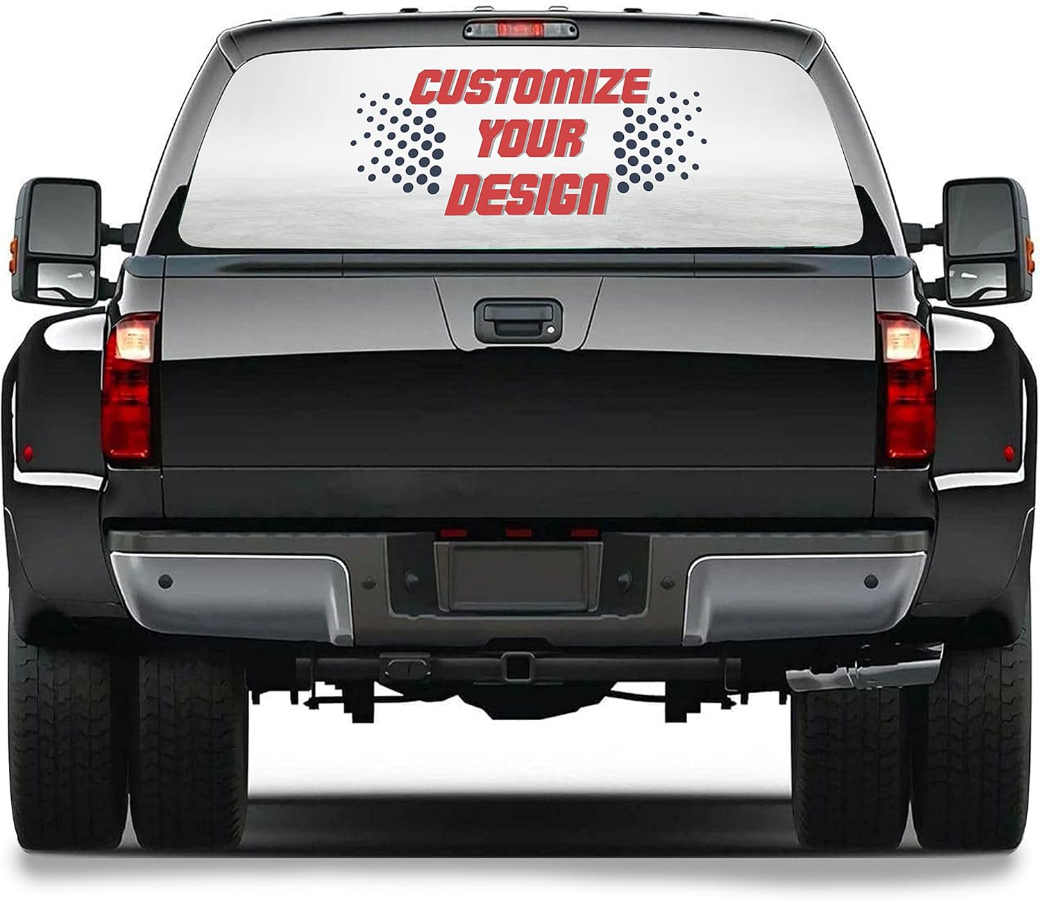 Beerpongtoss Custom Rear Window Decals for Trucks