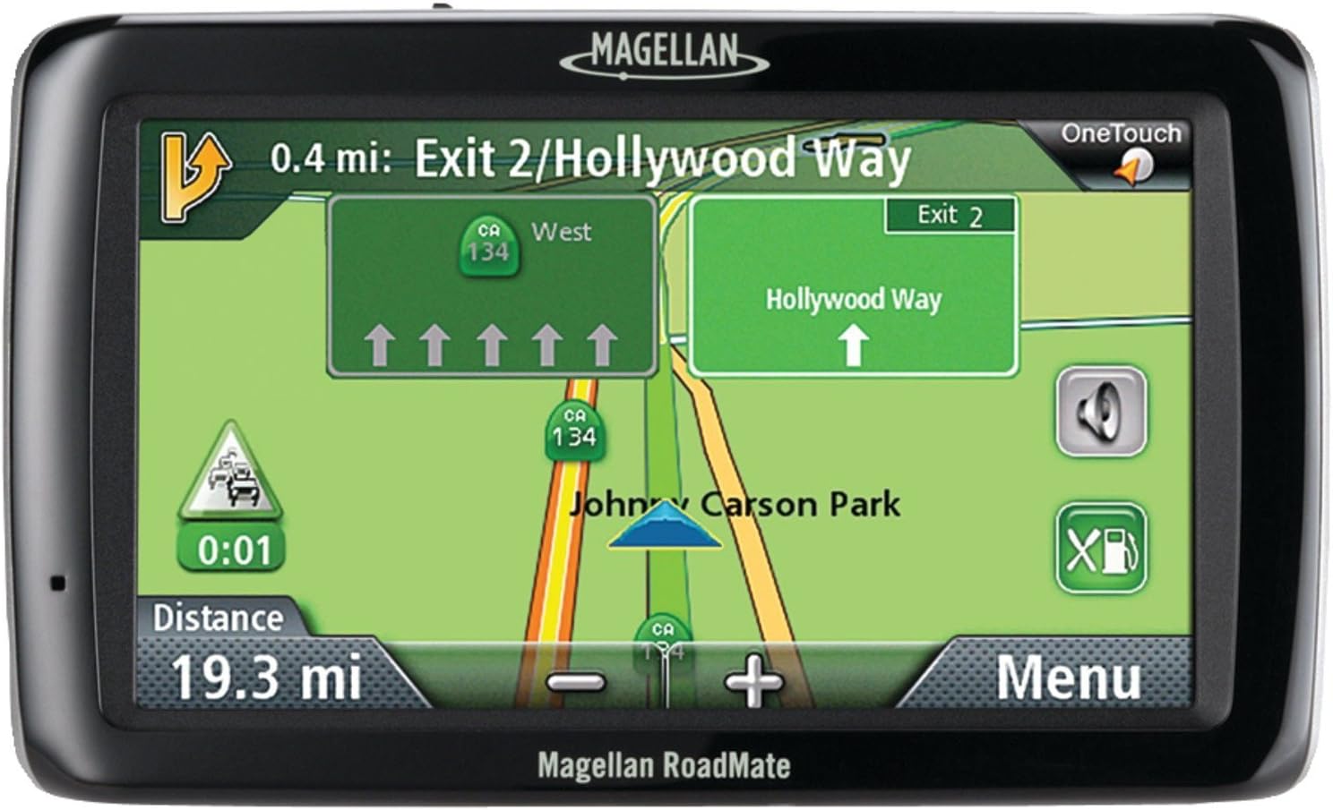 Magellan RoadMate 5120-LMTX 5-Inch Touch Screen GPS Navigator