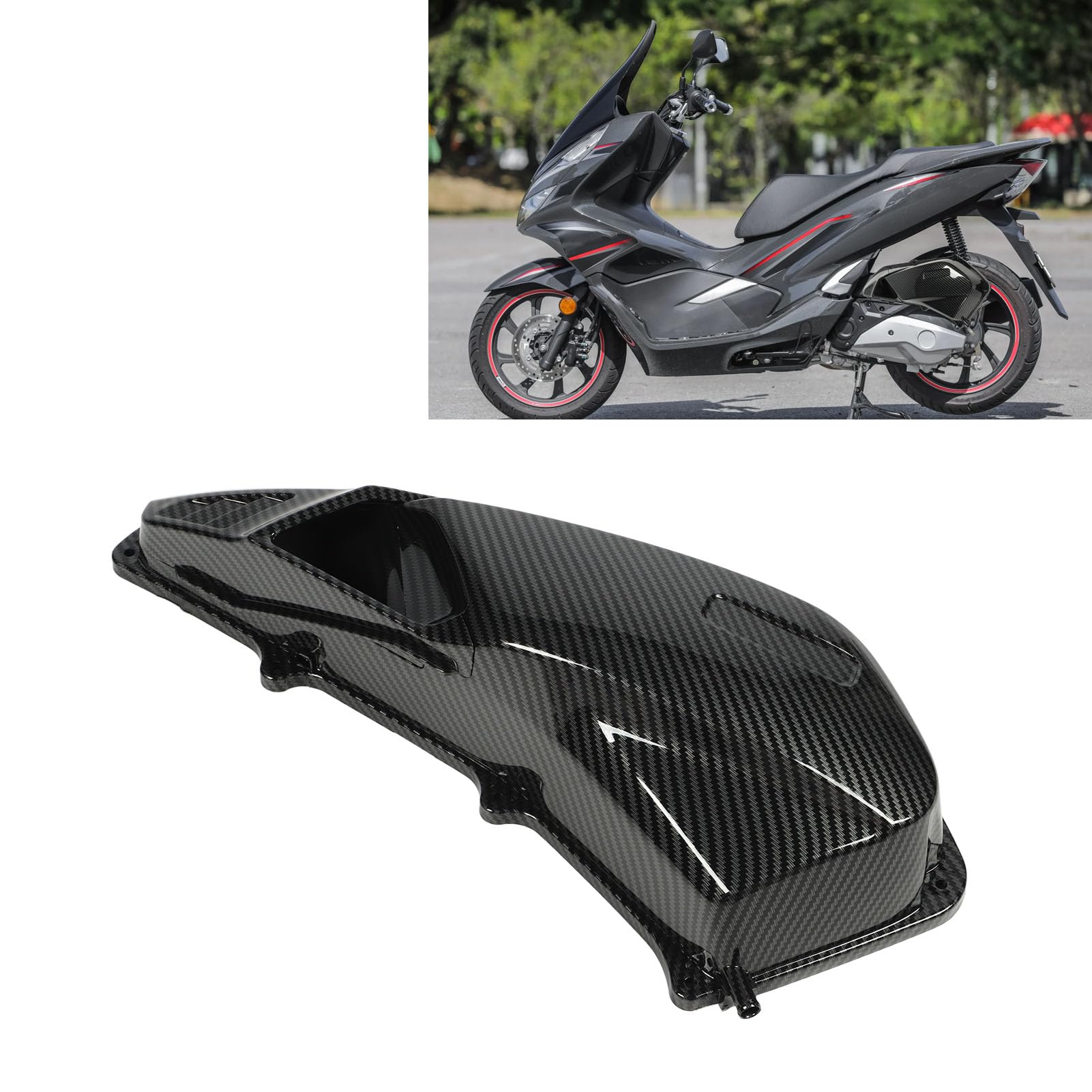 PCX160 / ADV160 / VARIO160対応 空気フィルターカバー Amazon.co.jp: 強化されたエアフィルターカバー、エアクリーナー