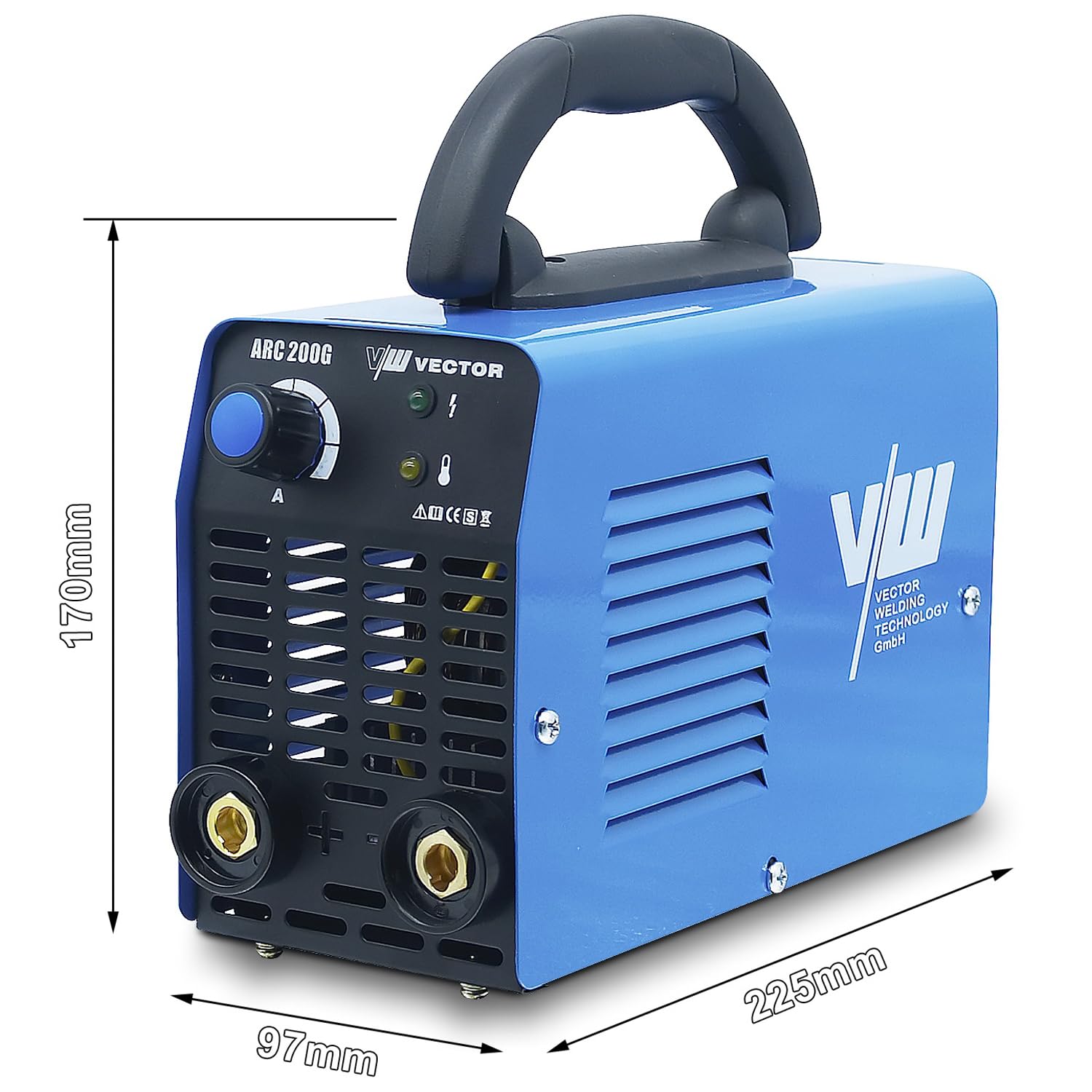 Spawarka elektrodowa 200 A inwerter elektrody inwerterowe ARC Welder urz?dzenie dla pocz?tkuj?cych spawarka elektryczna | 200 A IGBT ARC200G VECTOR WELDING