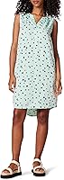 Amazon Essentials Women's Sleeveless A-Line Shift Dress - Breathable 100% Viscose Flowy Fit