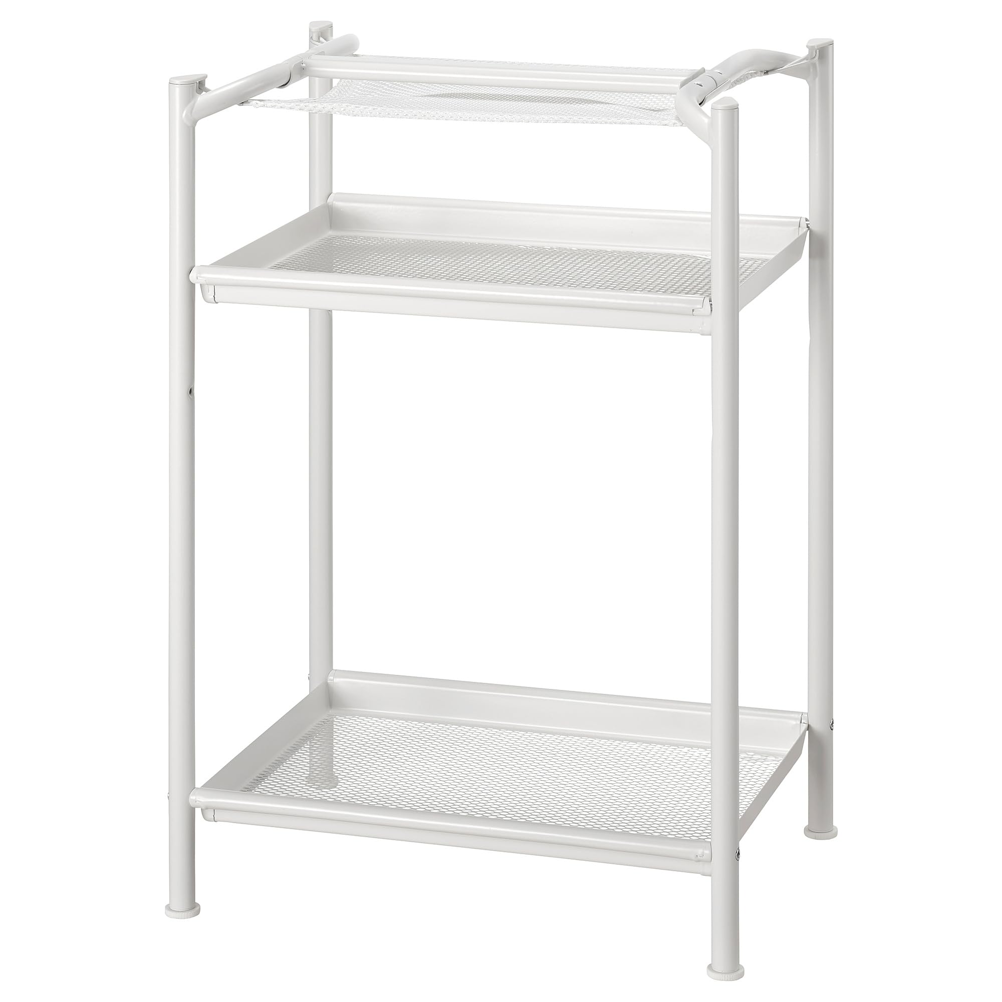 Pied de table avec rangement ProTuning SPÄND pour un coin télétravail épuré et blanc