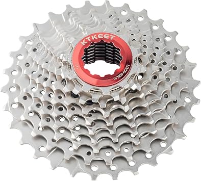 10 Speed Cassette 11-30T/32T/34T/36T/40T/42T/46T/50T/ Mountain Bike/Road Bike Cassette 10 Speed Bicycle Cassette Sprocket Compatible with Shimano Ultegra xt Sunrace Sram