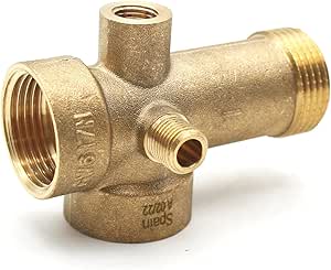 Atisite 14 Mm 3 Vie, Connettore Per Tubo In Ottone, Raccordo A T - Foto 6