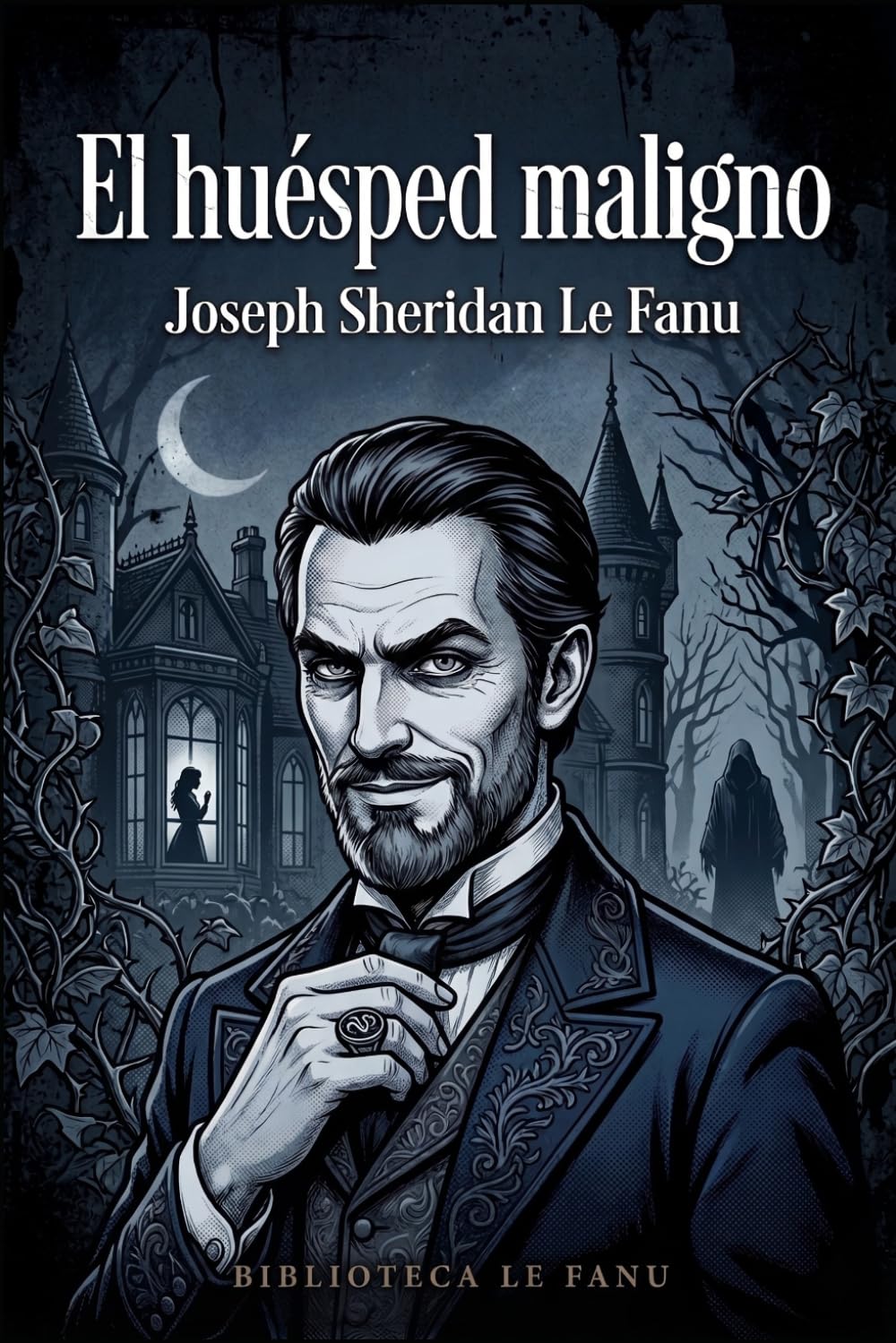 El Huésped Maligno: Una joya del suspense psicológico y el misterio gótico en una cuidada edición con traducción literaria de alta fidelidad.