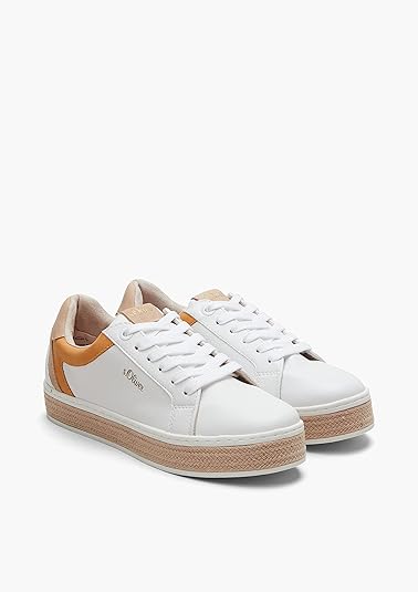 s.Oliver 5-23637-42, Scarpe da Ginnastica Donna, Bianco | FindTheDeal