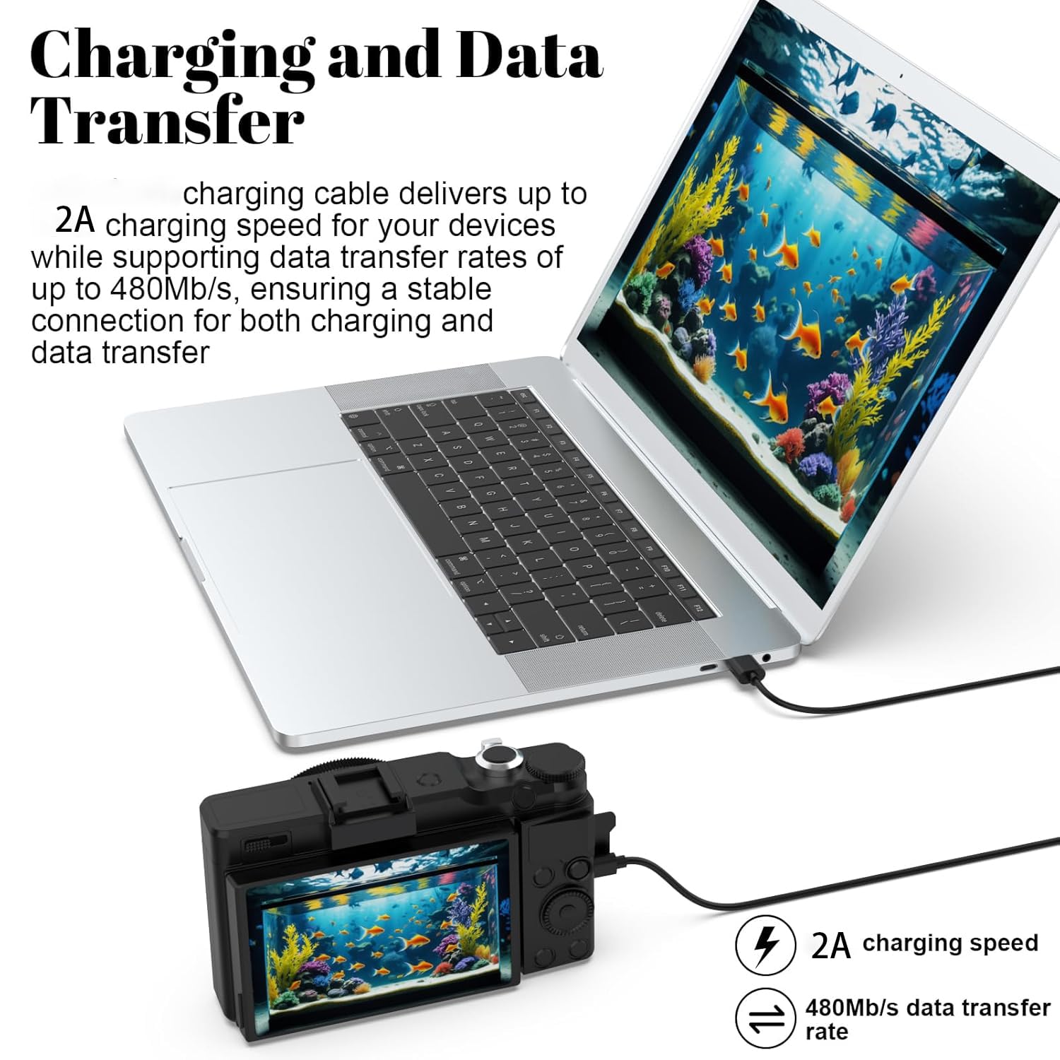 Amazon.co.jp: USB - Micro USB充電ケーブル Kodak Pixpro FZ55 FZ45