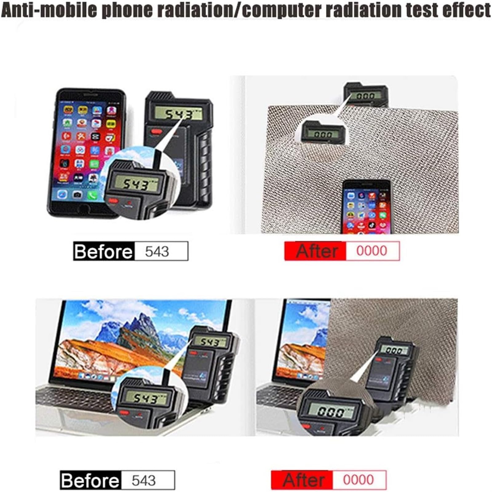 Faraday-Stoff, ultradünn, atmungsaktiv, Silberfaser, Strahlenschutzgewebe, EMF/RFID/EMI/RF-blockierendes Material, leitfähiges Gazenetz zur Abschirmung von Kleidung, Vorhang, Baldachin (Farbe: Silber,