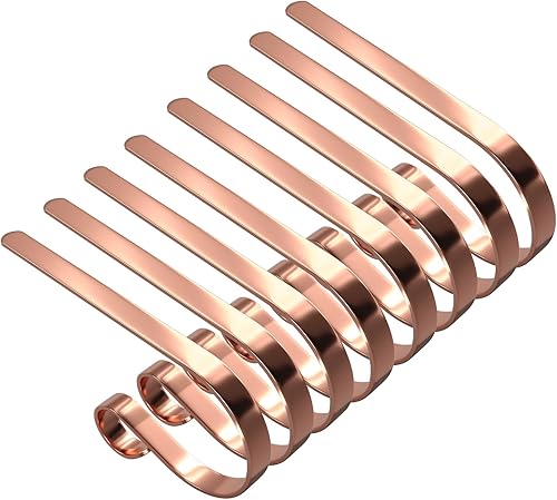 Miniatura 8 de Soportes para calcetines para manto, soporte antideslizante y ajustable para calcetines de Navidad, ganchos de metal para calcetines, suministros de