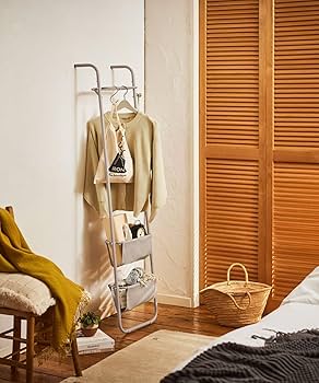 Amazon｜BRUNO インテリアラダーラック ネイビー サイズなし