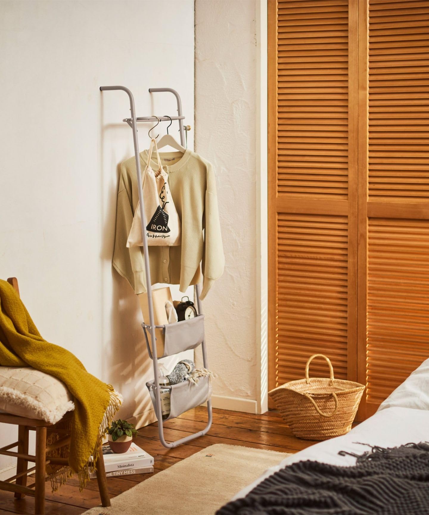 BRUNO BOA155 インテリアラダーラック ネイビー BRUNO Interior Ladder Rack ブルーノ インテリアラダーラック