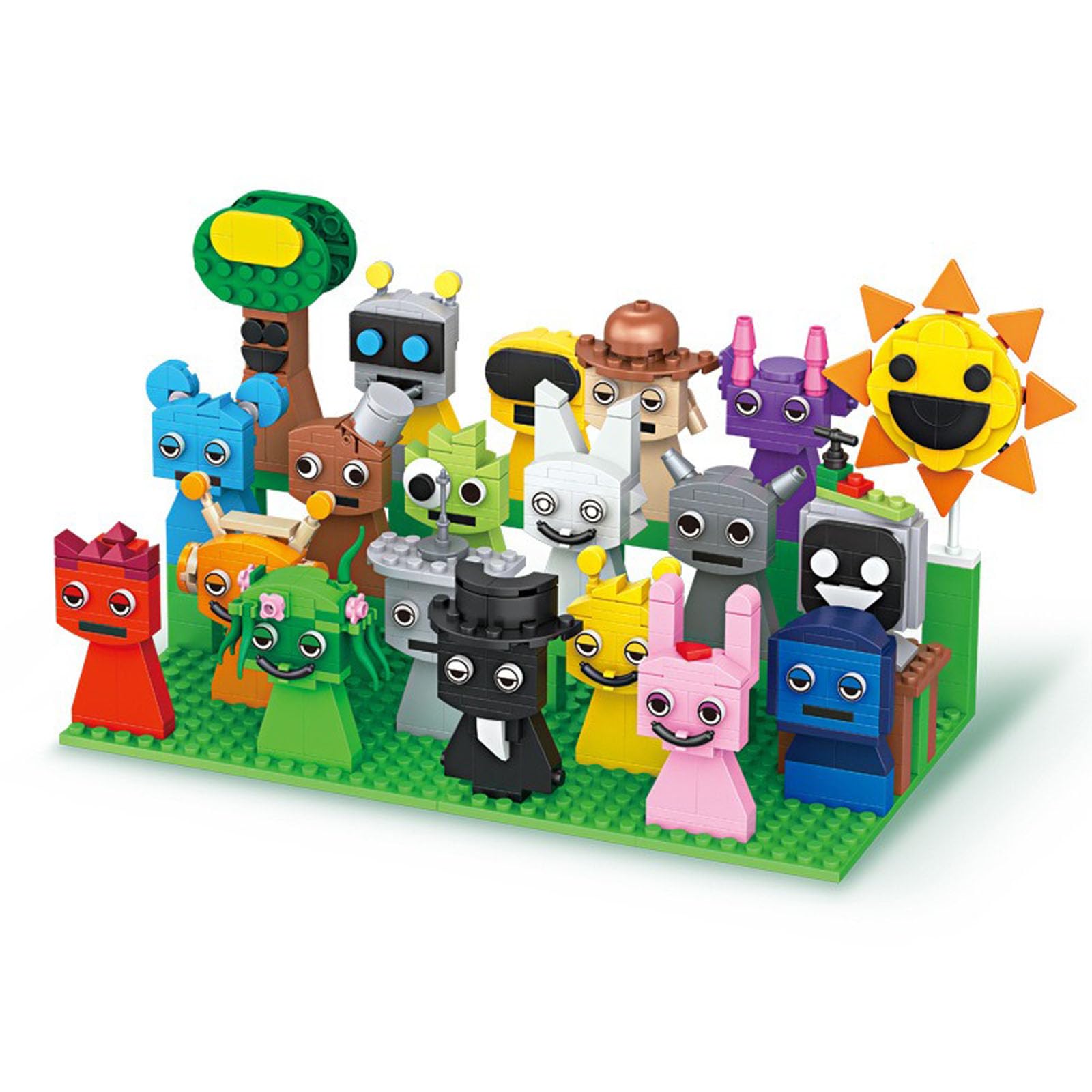 Amazon.co.jp: スプランキー ブロック 組み立て (20 セット) おもちゃ