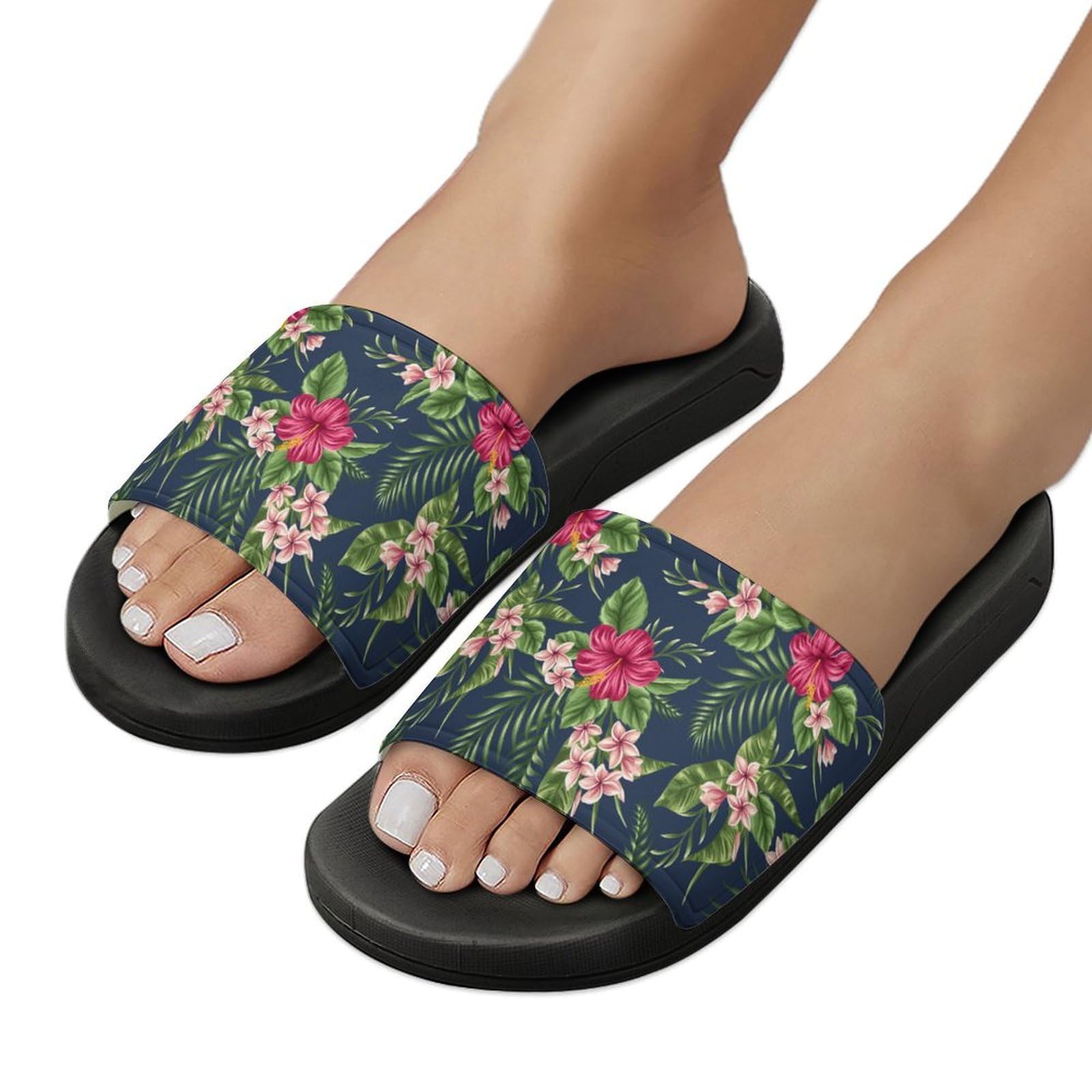 Ciabatte da doccia, a forma di fiore, per uomo e donna, antiscivolo
