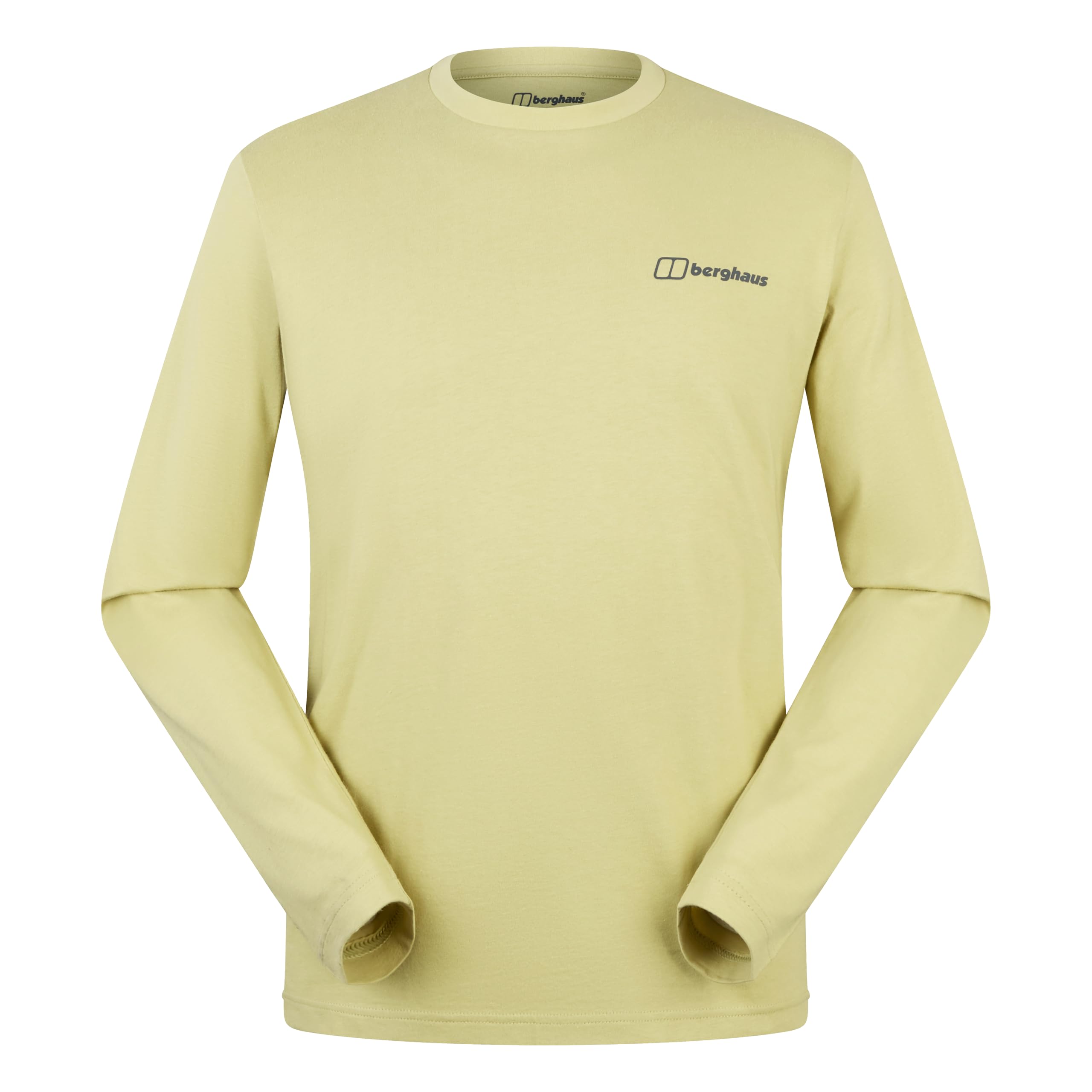 Berghaus Men's Grappled T-Shirt | 100% Cotton Non-Technical T-Shirt, Breeze, S