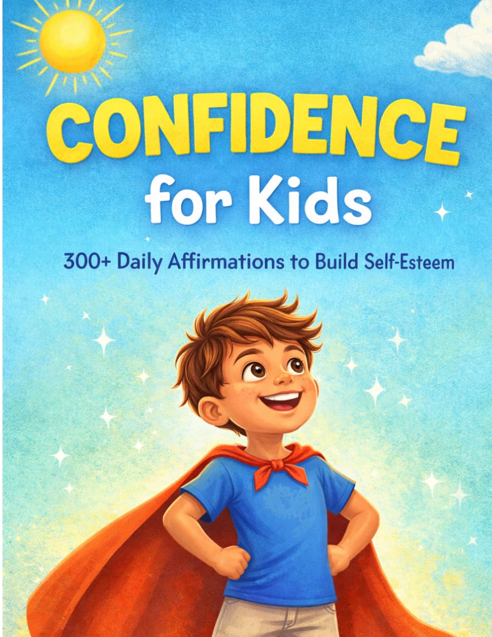 Confidence for Kids: Build Confidence and Self-Esteem with 300+ Affirmations for Boys and Girls Ages 4–9 | Growth Mindset & Emotional Strength