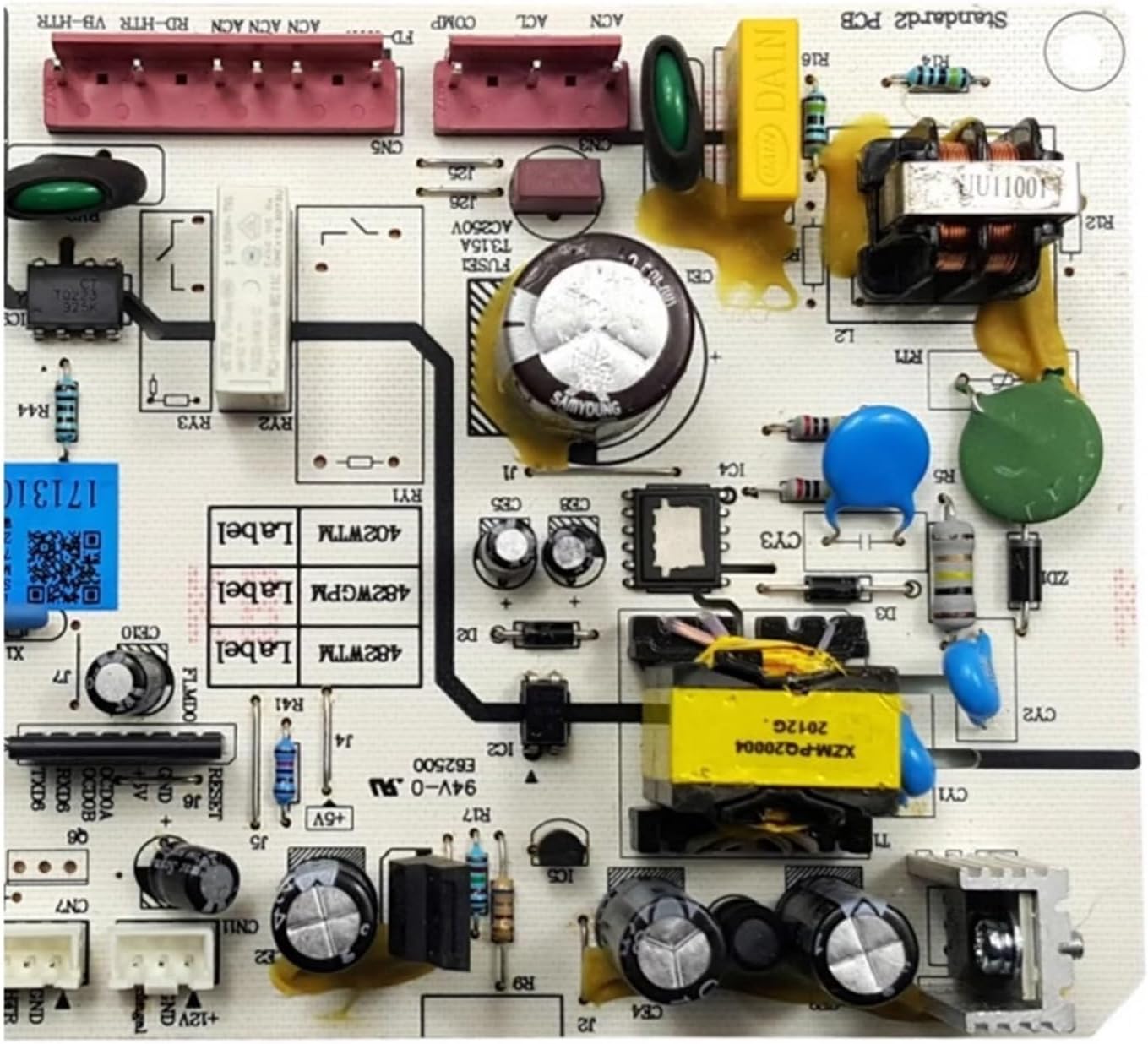 Refrigerator Control Board，Compatible for Midea， BCD-482WTM/WGPM Fridge Motehrboard 17131000007682 Freezer Parts，Refrigerator Accessories