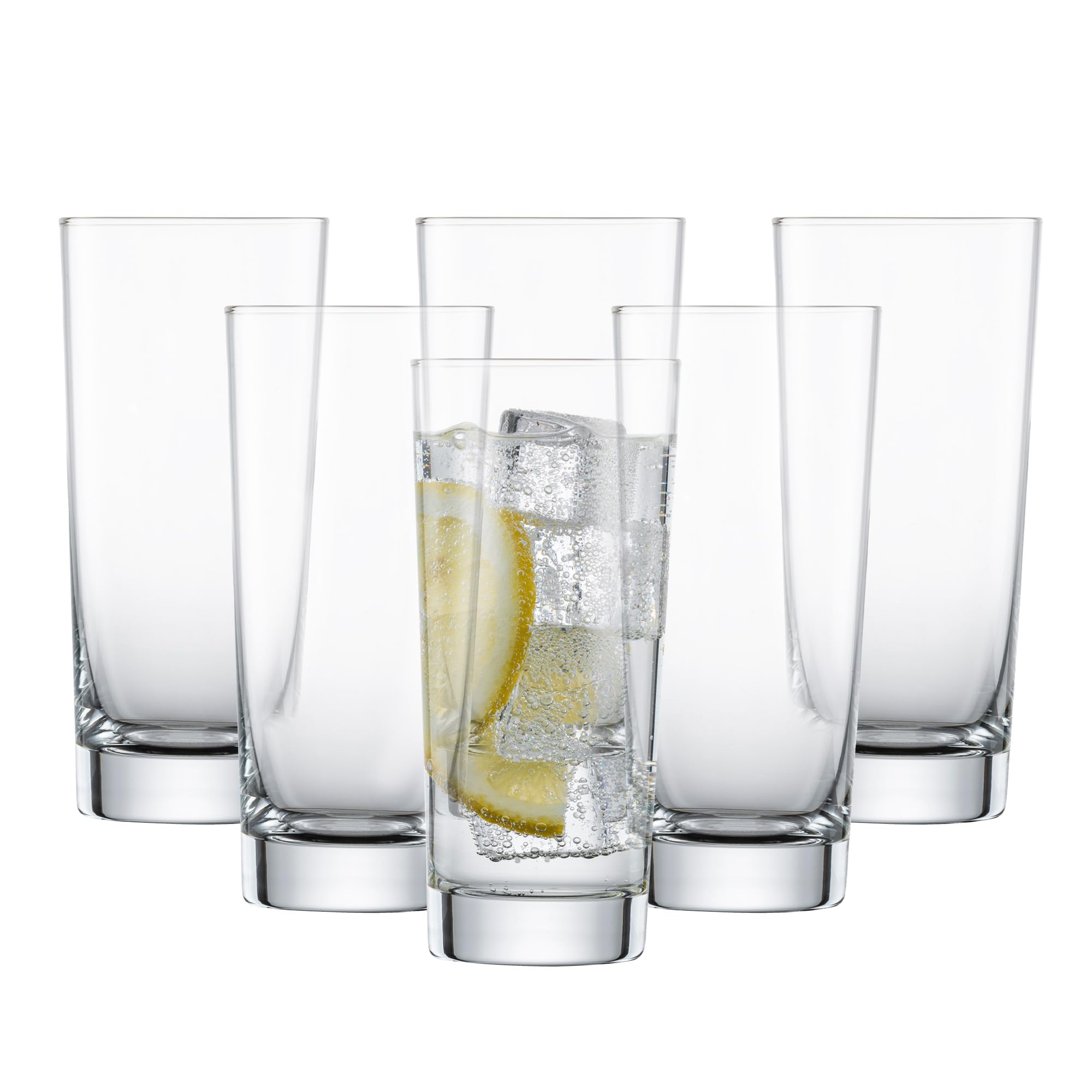 Schott Zwiesel Basic Bar Selection Longdrinkglas (6er Set), Trinkglas für Longdrinks, spülmaschinenfeste Tritan-Kristallgläser, Made in Germany (311.8 g)
