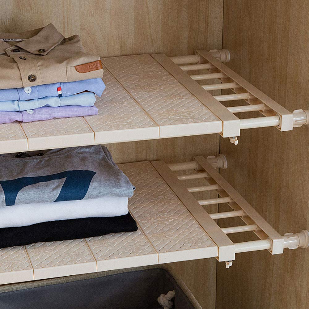 HyFanStr Expandable Wardrobe Storage Closet Organiser for Wardrobe