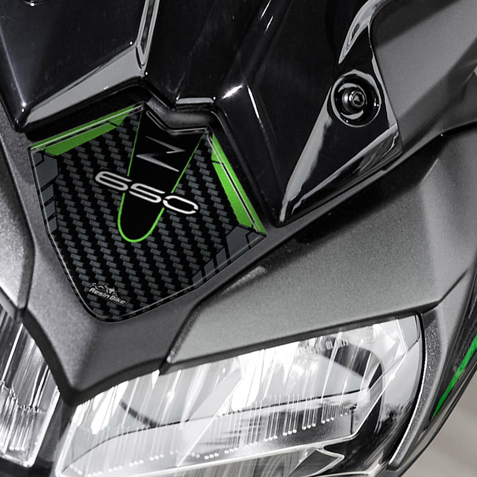 Resin Bike Autocollants pour moto compatibles avec Kawasaki Z650 2024 Resin Bike Autocollants pour moto compatibles avec Kawasaki Z650 2024