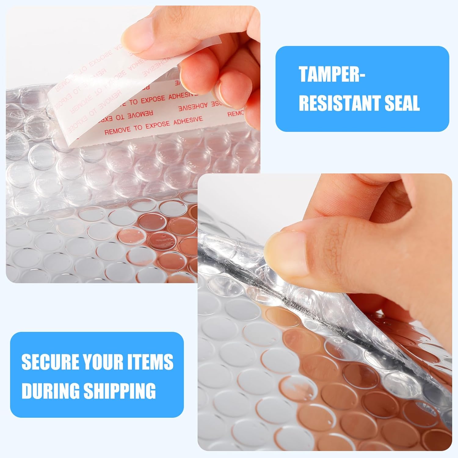 25 Pack Metallic Bubble Mailers,8 x 11 Inch Silver Thermal Bubble Mailer,Waterproof Insulated Shipping Envelopes for Food, Cosmetics,Foil Self Sealing for Cold Shipping