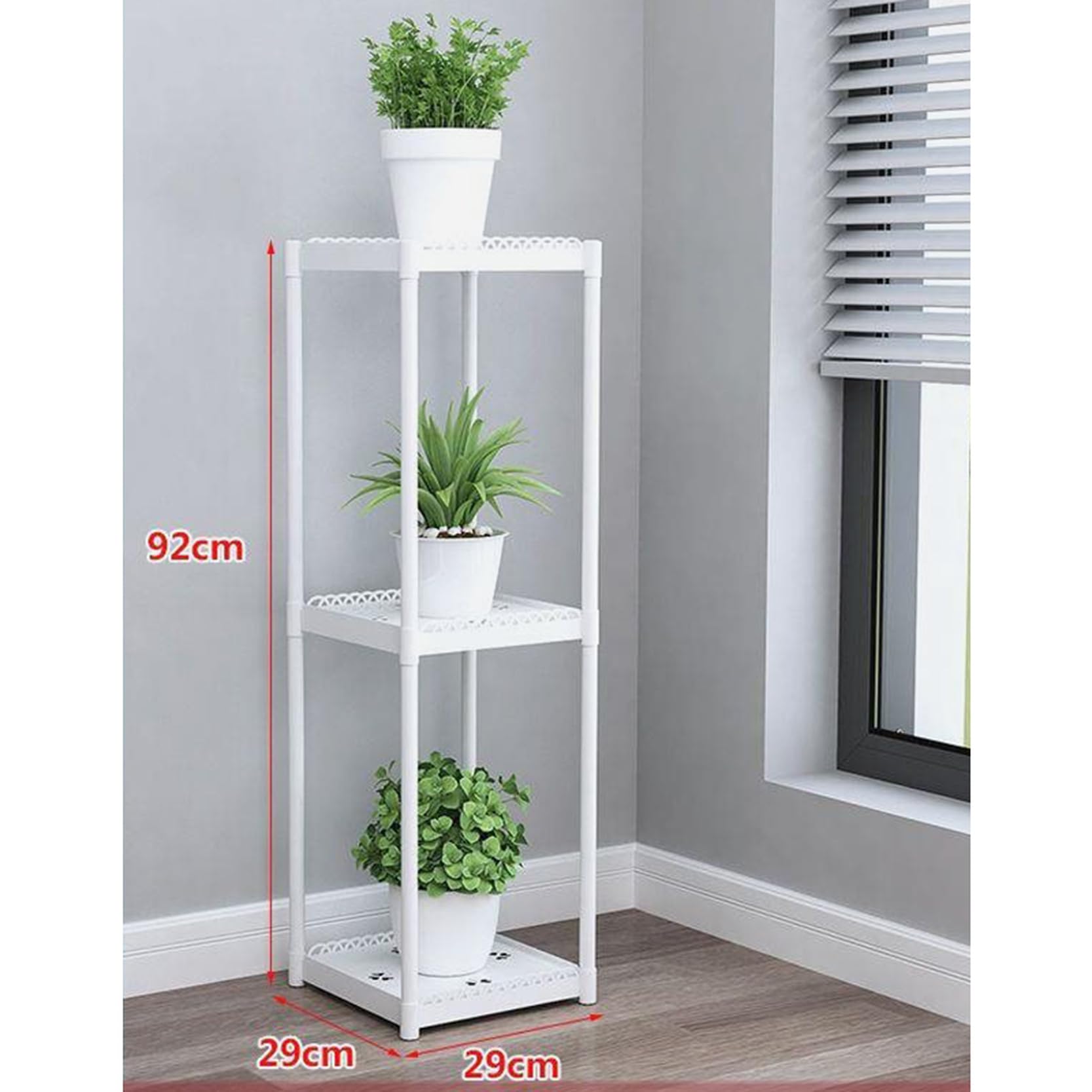 Amazon｜[FOQW] コーナーラック コーナーオープンシェルフ 29*29*92cm