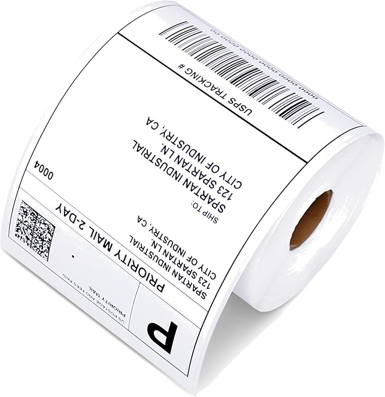 4x6 Shipping Labels, Direct Thermal Labels, DYMO 4XL 1744907 | Return Address Labels for Mailing, Packages - Compatible with Zebra, Rollo Printers - (220 Count, 1 Rolls, Not 5XL)