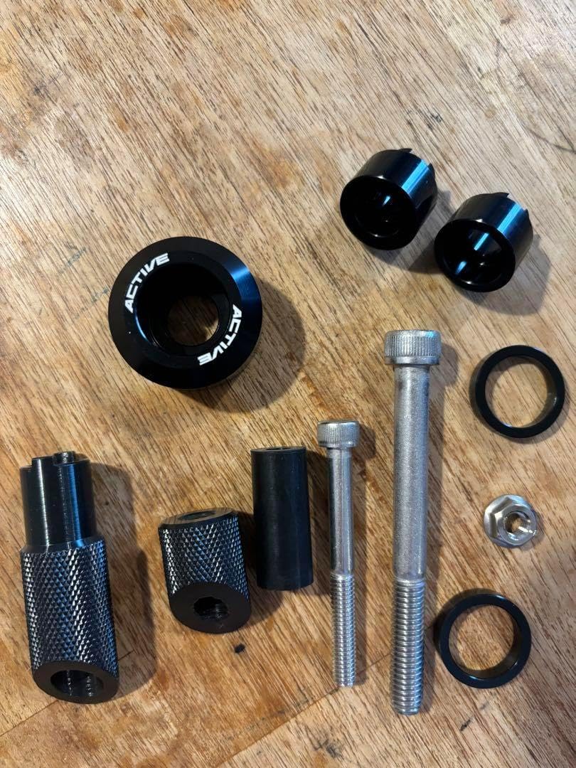 ACTIVE ブレーキレバーガード　バーエンド　マウントキット　新品 Webike | ACTIVE アクティブ ブレーキレバーガード＆バーエンド