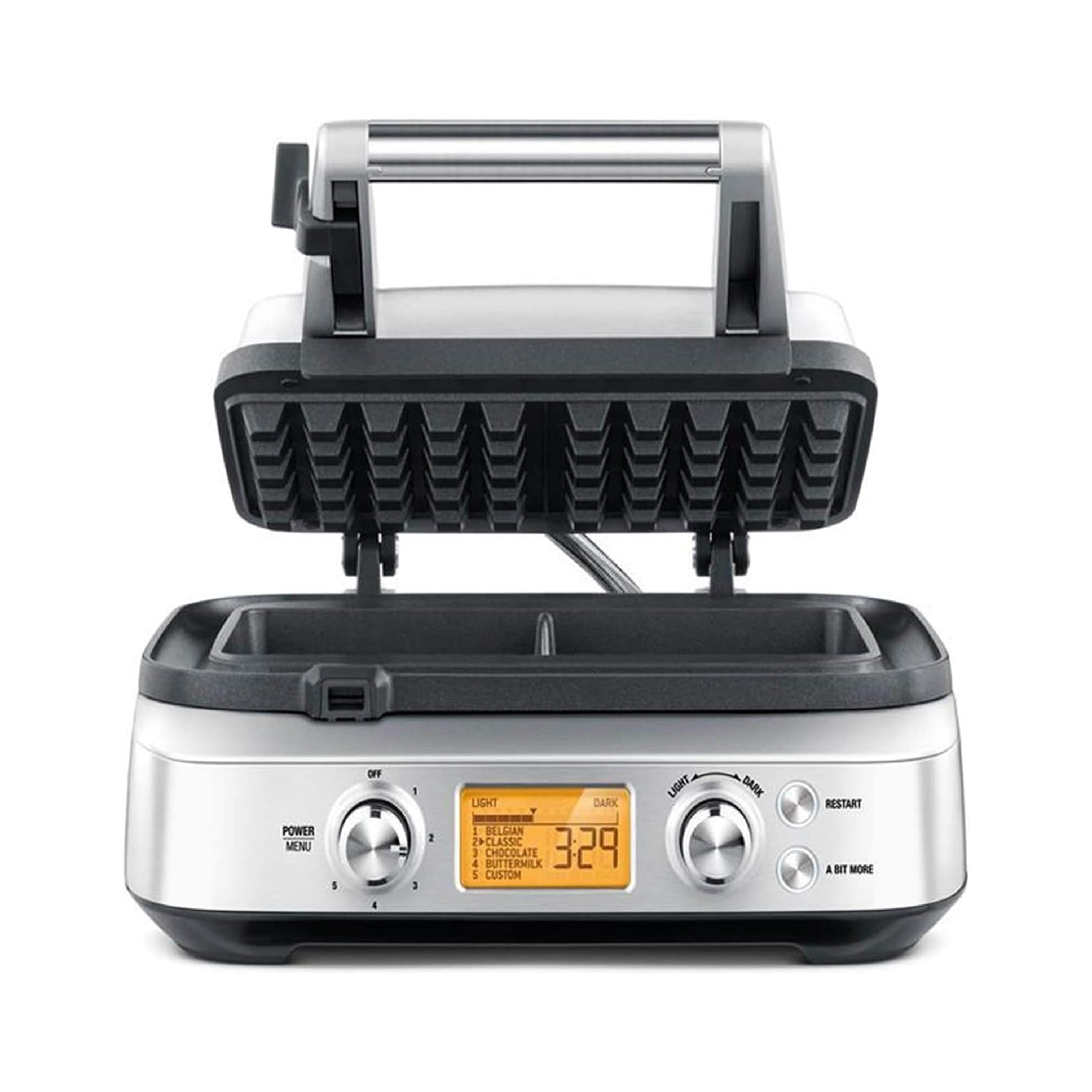 Sage - The Smart Waffle Pro - Macchina per Waffle - Acciaio Inox Spazzolato