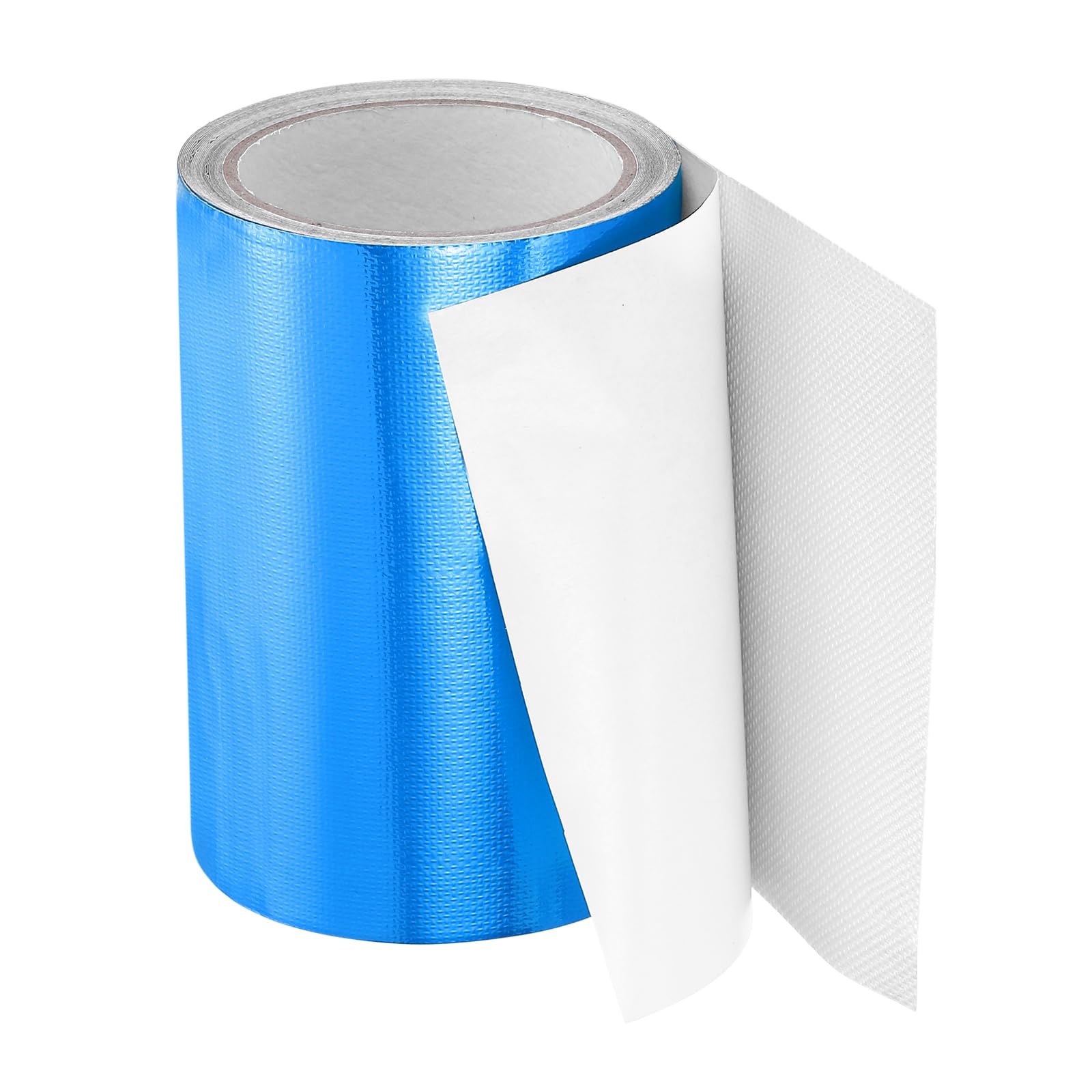 PATIKIL Cinta De Reparación Para Toldos 8mx15cm Cinta Impermeable De Lona Parche De Reparación De Alto Adhesivo Para Lona PVC Toldo Tienda Carpa Cubierta Bote RV Vela, Azul (6" x26.24ft)