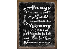 Practical Witch | "Always Throw Spilt Salt" Kitchen Poster