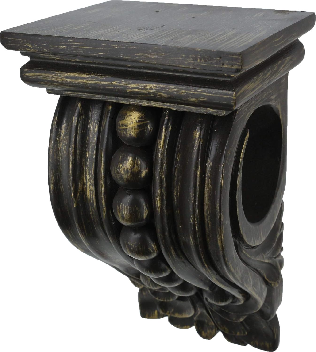 Urbanest Set of 2 Perla Drapery Sconce, 1 3/8-inch Diameter, Bronze