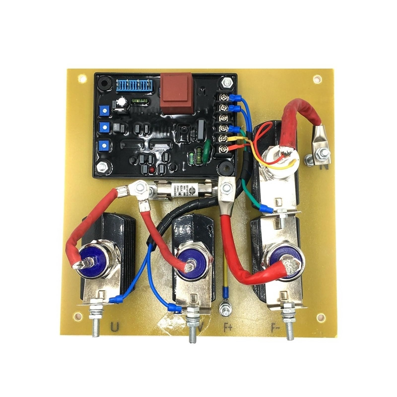 Oumifand 75A 380V Brush Avr 220V 380V 75A Avr-75A Gavr Gavr-75A 100A Avr-100A Gavr-100A Big Board For Generator 1Pcs(75A 380V)